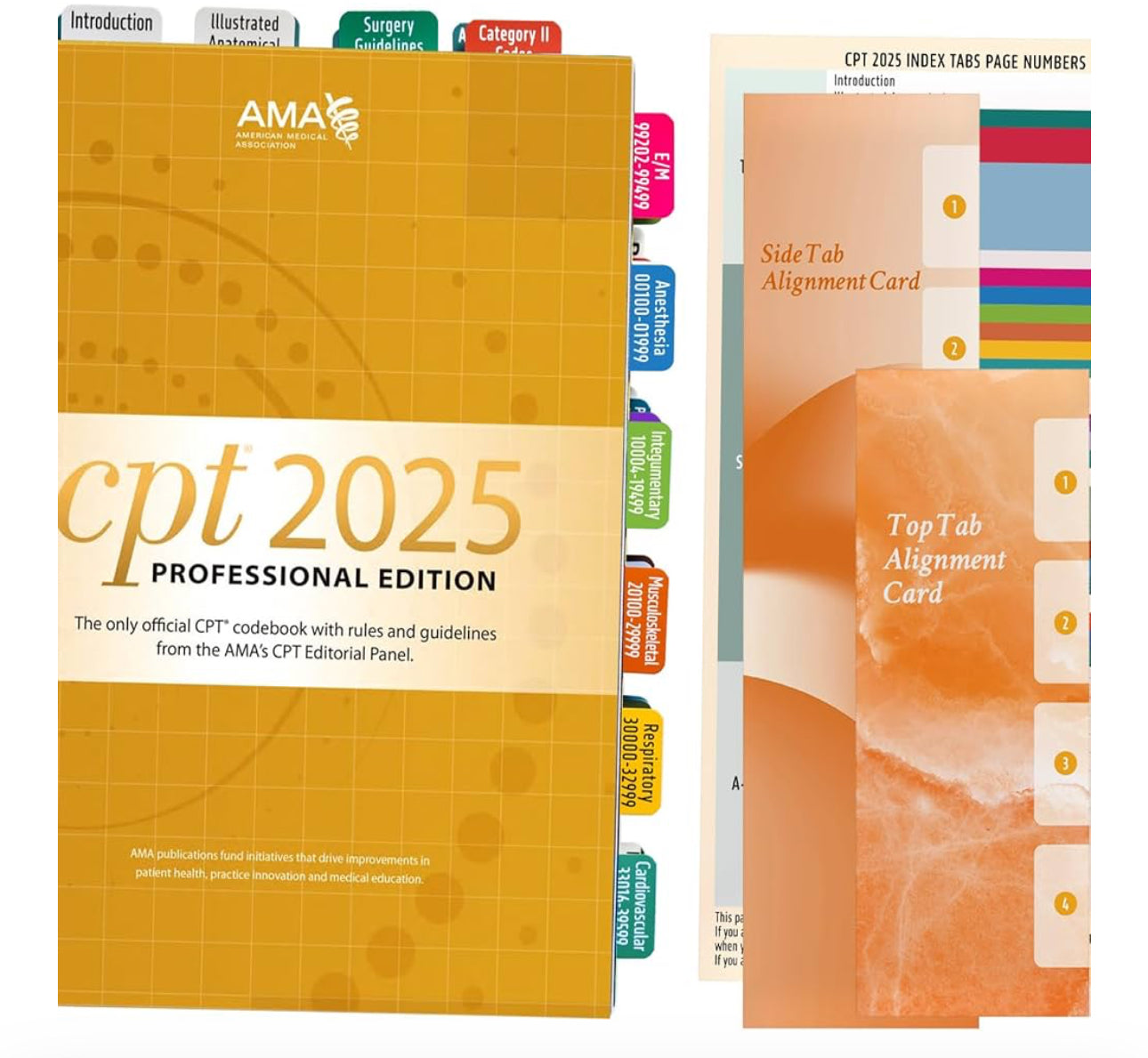CPT Book Index Tabs! 50
