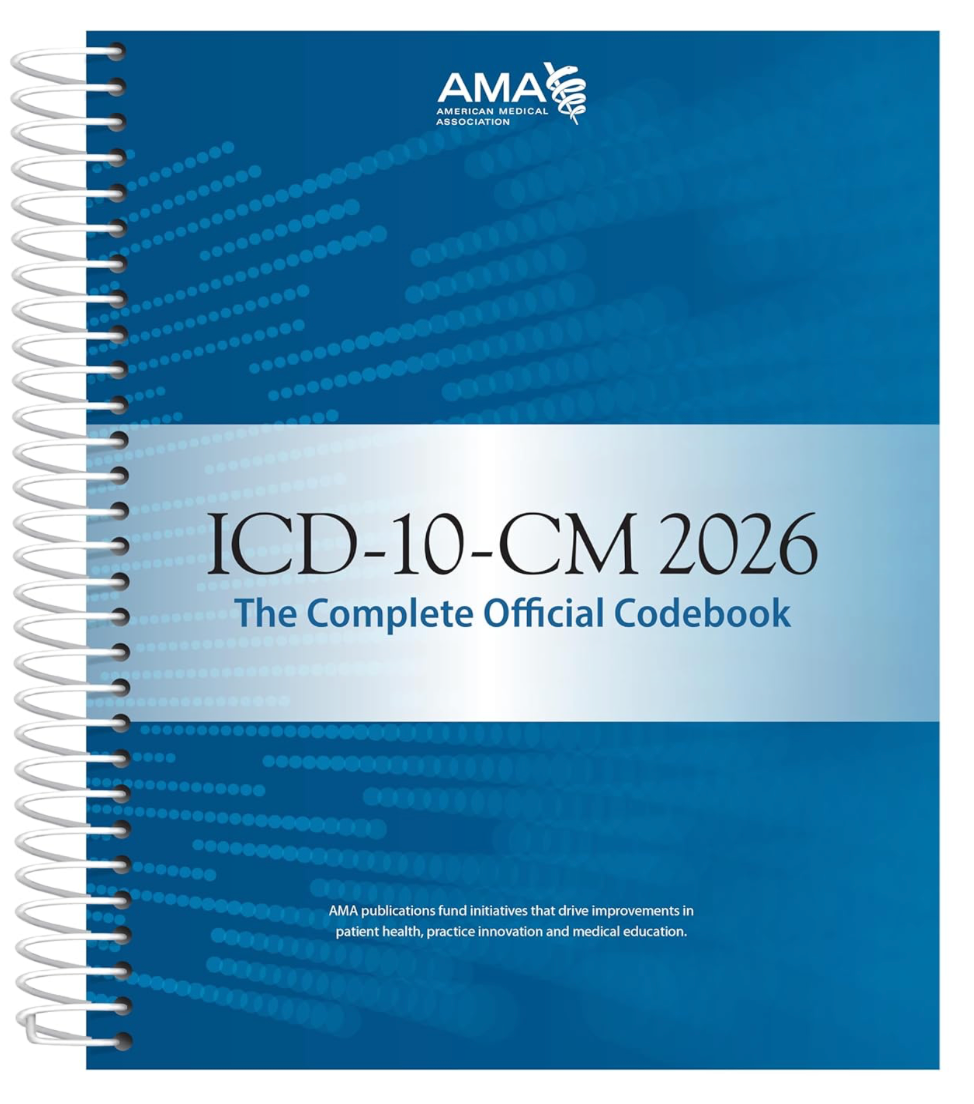 AMA ICD-10-CM Manual 2026