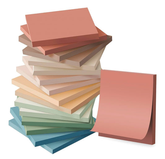 16 Pack Sticky Notes 3x3 Vintage Nice Colors