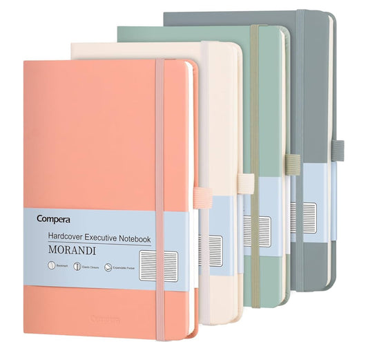 4 Pack Lined Journal Notebooks 5.5x8.3