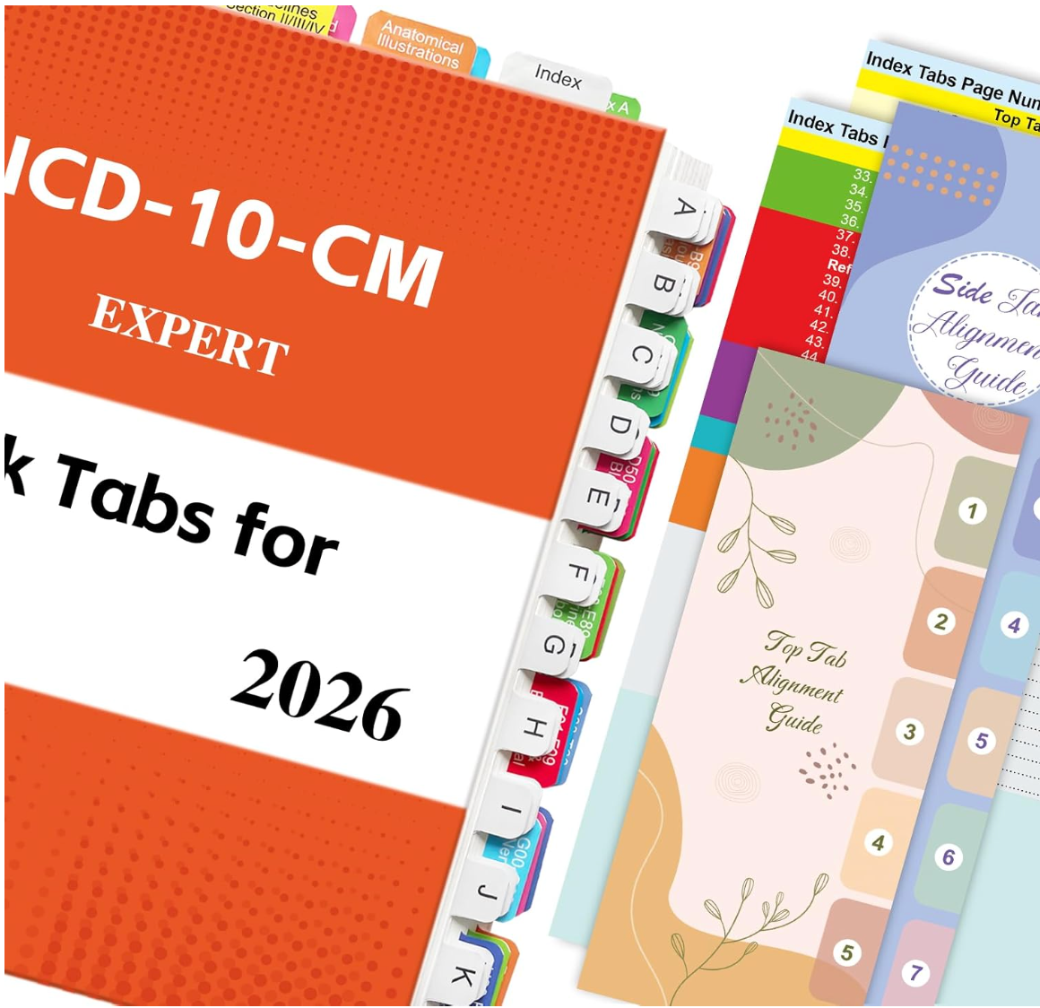 ICD-10-CM Book Tabs