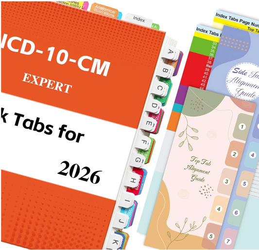 ICD-10-CM Book Tabs