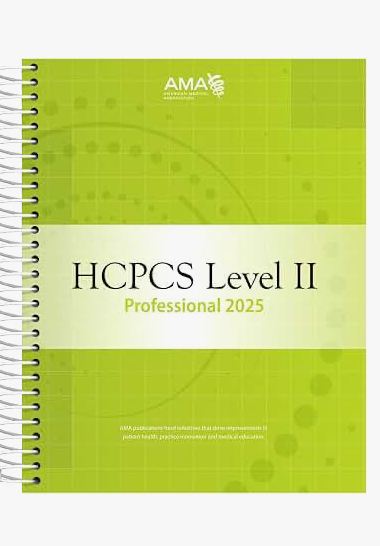 HCPCS Level II Coding Book 2025
